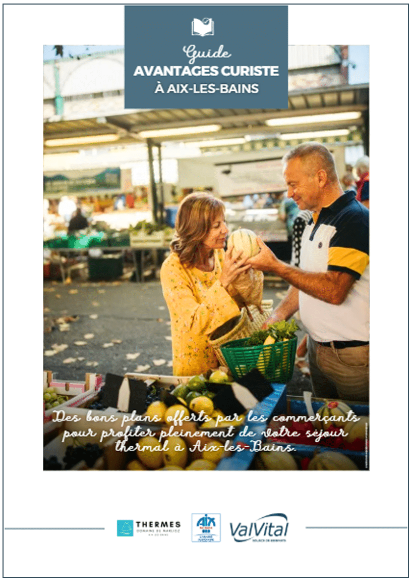 GUIDE Avantages Curistes 2026 - Aix-les-Bains